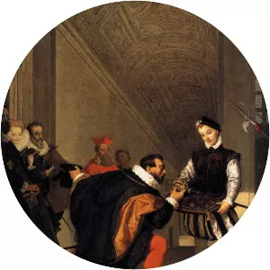 Don Pedro of Toledo Kissing Henry IV's Sword