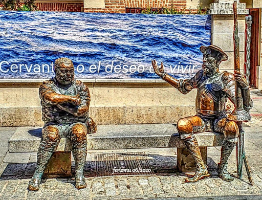 Don Quijote y Sancho - 