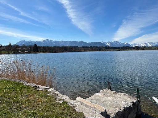 Dorf Badestelle - Swimming lake in Murnau am Staffelsee, Germany