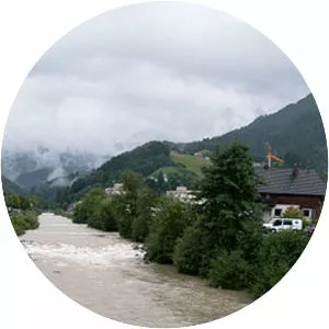 Dornbirner Ach - Stream in Austria