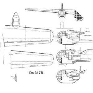 Dornier Do 317 photograph