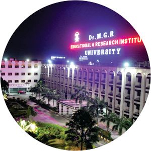 Dr. M. G. R. Educational And Research Institute - Research institution in Chennai, India