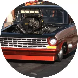 Drag racing photograph