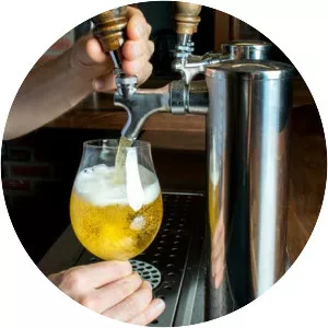 Draught beer photograph