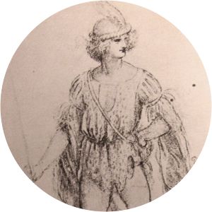 Drawing of a fancy dress costume - Artwork