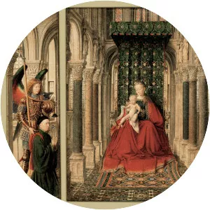Dresden Triptych - Triptych by Jan van Eyck