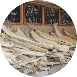 Dried and salted cod - 