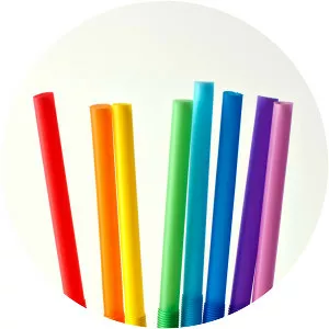 Drinking straw photograph