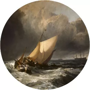 Dutch Boats in a Gale