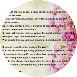 Early moon Carl Sandburg