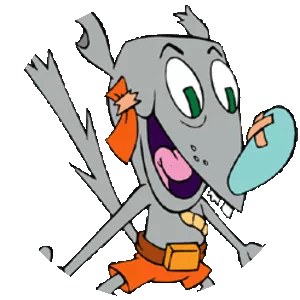 Eddie the Squirrel - Cartoon character