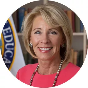 Education Secretary Betsy DeVos at the Fund for American StudiesSince 2019