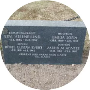 Edvard Helenelund - Former Member of Finnish Parliament