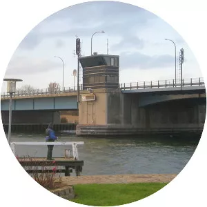 Egernsund Bridge - Bascule bridge in Gråsten, Denmark