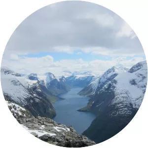 Eikesdalsvatnet - Lake in Norway