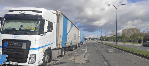 Ekol logistics trucks parking