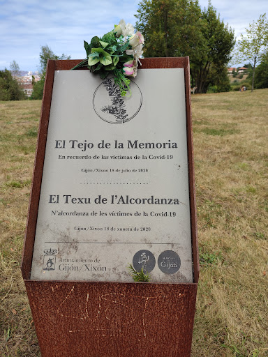 El Tejo de la Memoria - Memorial park in Gijon, Spain