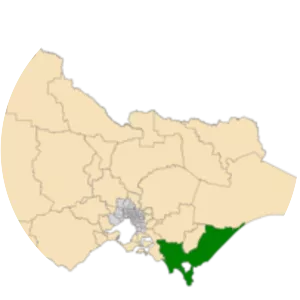 Electoral district of Gippsland South - 