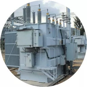 Electrical substation photograph
