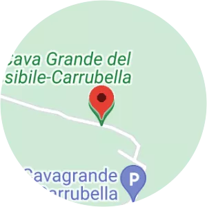 Eloro District: Carrubella Entrance Cava Grande Canyon - 