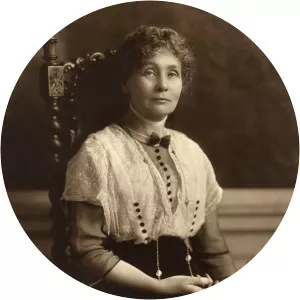 Emmeline Pankhurst - British political activist