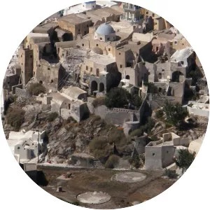 Emporio - Village on Santorini, Greece