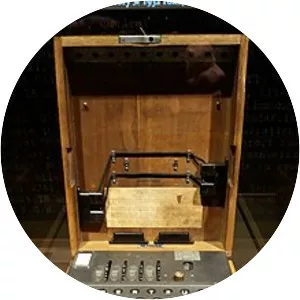 Enigma machine photograph