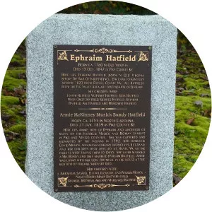 Ephraim Hatfield - Devil Anse Hatfield's father