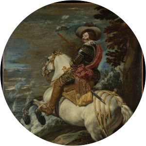 Equestrian Portrait of the Count-Duke of Olivares - Painting by Diego Velázquez