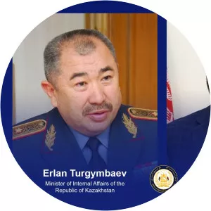 Erlan Turgymbaev - Former Minister of Internal Affairs of Kazakhstan