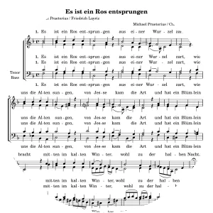 Es ist ein Ros entsprungen