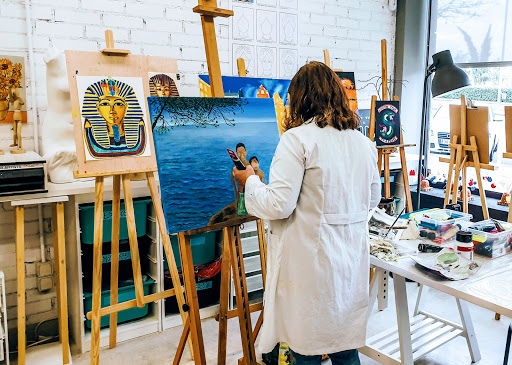 ESCUELA DE ARTE TRAMPANTOJO - Art school in Alcobendas, Spain