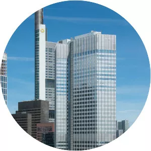 Eurotower - Skyscraper in Frankfurt, Germany