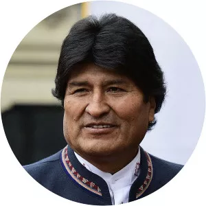Evo Morales photograph