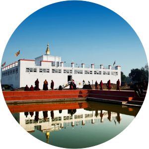 exact birth place of the gautama buddha