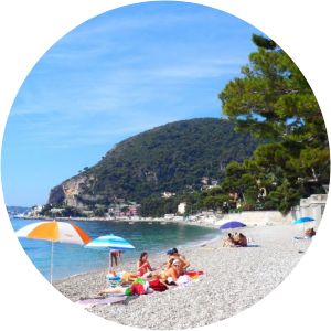 Èze-sur-Mer Beach