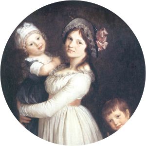 Family portrait of Madame Anthony and her children - Artwork
