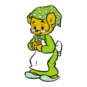 Farmor Bamse and the Thief City