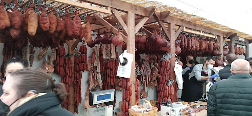 Feira do Butelo - Market in A Fonsagrada, Spain
