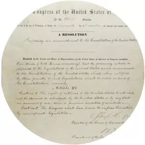 Fifteenth Amendment to the United States Constitution