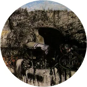 Figure in a landscape