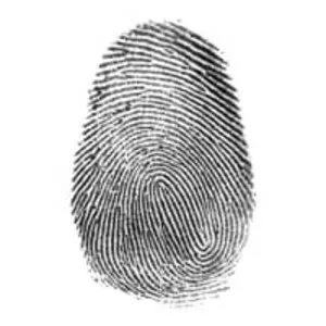 Fingerprint photograph