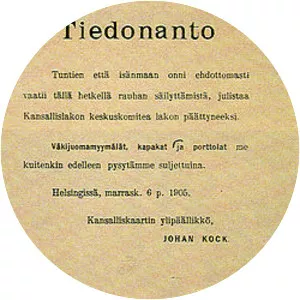 Finnish general strike - 