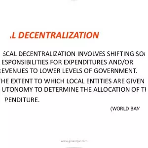 Fiscal Decentralization - Book