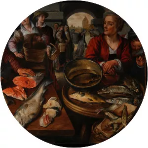 Fish Market - Painting by Joachim Beuckelaer