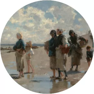 Fishing for Oysters at Cancale