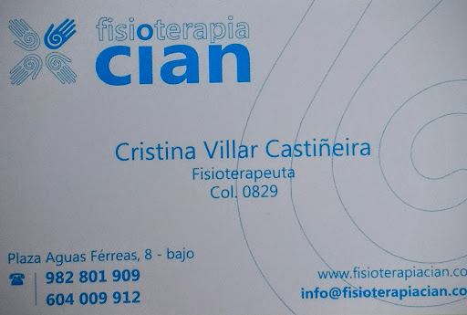 Fisioterapia Cian - Physical therapy clinic in Lugo, Spain