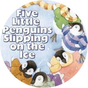 Five Little Penguins Slipping on the Ice