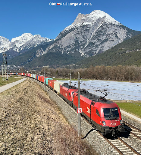 Flaurling - Train station in Austria