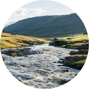 Fljótsdalur - Valley in Iceland